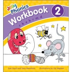 Jolly Phonics Workbook 2: in Precursive Letters (British English edition)