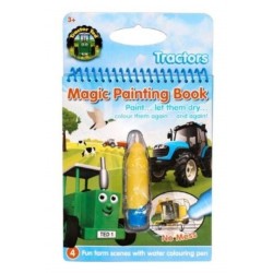 Tractor Ted  Magic Painting Book  - Tractors: Mess Free Reusable painting book with fantastic tractors