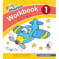 Jolly Phonics Workbook 1: In Print Letters (American English edition)