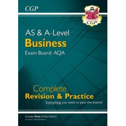 A-Level & AS Business: AQA Complete Revision & Practice (with Online Edition)