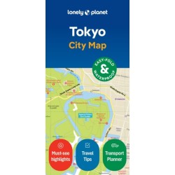 Lonely Planet Tokyo City Map