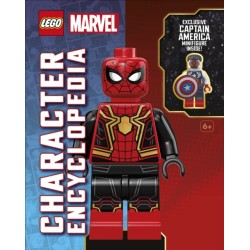 LEGO Marvel Character Encyclopedia: With Exclusive Captain America Minifigure