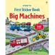 First Sticker Book Big Machines