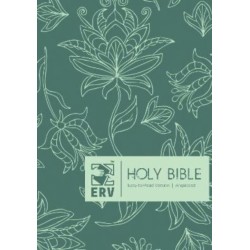 ERV Holy Bible Hardback Floral, Anglicized, (Easy to Read Version)