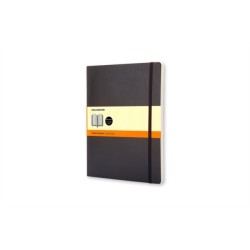 Moleskine Soft Extra Large Ruled Notebook Black