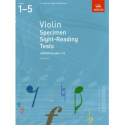 Violin Specimen Sight-Reading Tests, ABRSM Grades 1-5: from 2012