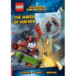 LEGO® DC Super Heroes™: Maven of Mayhem Activity Book (with Harley Quinn™ LEGO minifigure and megaphone)