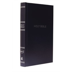 NKJV, Pew Bible, Hardcover, Blue, Red Letter, Comfort Print: Holy Bible, New King James Version