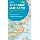 2026 Collins Road Map of Scotland: Folded Road Map