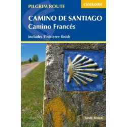 Camino de Santiago: Camino Frances: Guide and map book - includes Finisterre finish