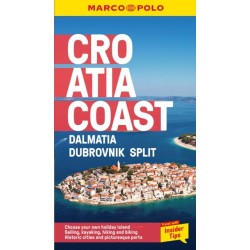 Croatia Coast Marco Polo Pocket Travel Guide - with pull out map: Dalmatia, Dubrovnik and Split