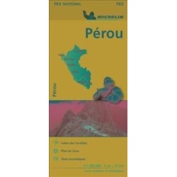 Peru - Michelin National Map 763
