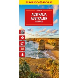 Australia Marco Polo Map
