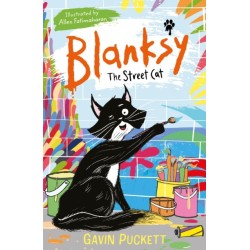 Blanksy the Street Cat