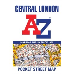 Central London A-Z Pocket Street Map: Detailed and Accurate Iconic Street Map of London
