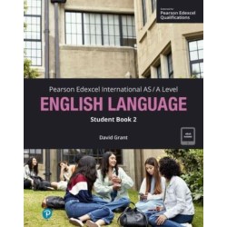 Pearson Edexcel International A-Level English Language Student Book w/code