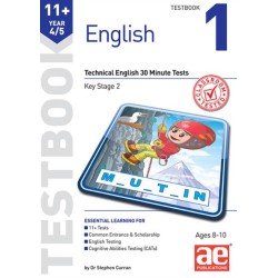 11+ English Year 4/5 Testbook 1: Technical English 30 Minute Tests