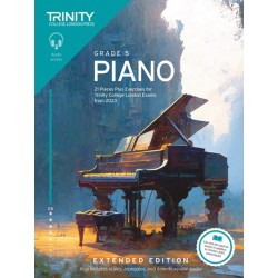Trinity College London Piano Exam Pieces Plus Exercises from 2023: Grade 5: Extended Edition: Grade 5