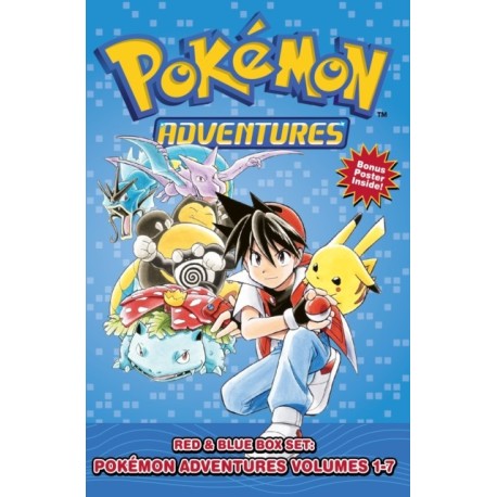 Pokemon Adventures Red & Blue Box Set (Set Includes Vols. 1-7): Set includes Vol. 1-7