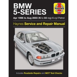 BMW 5-Series 6-cyl Petrol (April 96 - Aug 03) Haynes Repair Manual: 96-03