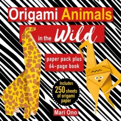 Origami Animals in the Wild: Paper Block Plus 64-Page Book