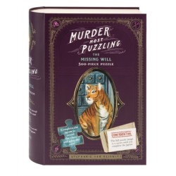 Murder Most Puzzling The Missing Will 500-Piece Puzzle
