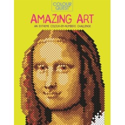 Colour Quest®: Amazing Art: An Extreme Colour by Numbers Challenge