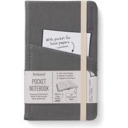 Bookaroo Pocket Notebook (A6) Journal - Charcoal