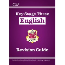 KS3 English Revision Guide (with Online Edition, Quizzes and Knowledge Organisers)
