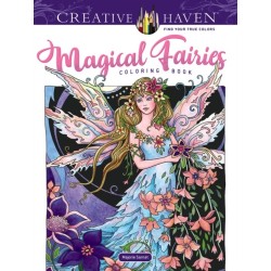 Creative Haven Magical Fairies Coloring Book