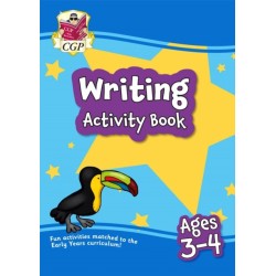 Writing Activity Book for Ages 3-4 (Preschool)