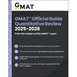 GMAT Official Guide Quantitative Review 2025-2026: Book + Online Question Bank