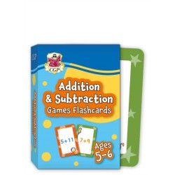 Addition & Subtraction Games Flashcards for Ages 5-6 (Year 1)