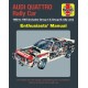 Audi Quattro Rally Car Manual: 1980 to 1987 (includes Group 4 & Group B rally cars)