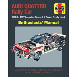 Audi Quattro Rally Car Manual: 1980 to 1987 (includes Group 4 & Group B rally cars)