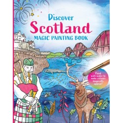 Discover Scotland: Magic Painting Book