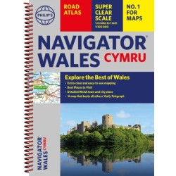 Philip's Navigator Wales: The Best Road Atlas for Wales Cymru