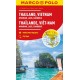 Thailand, Vietnam, Laos, Cambodia Marco Polo Map