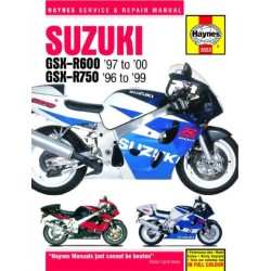 Suzuki GSX-R600 & 750 (96 - 00) Haynes Repair Manual