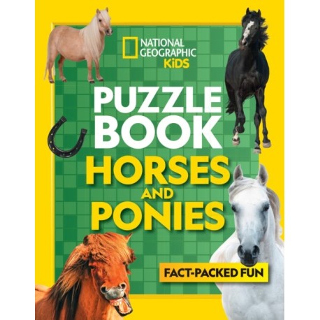 Puzzle Book Horses and Ponies: Brain-Tickling Quizzes, Sudokus, Crosswords and Wordsearches