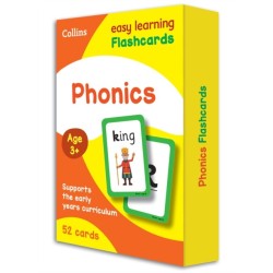 Phonics Flashcards: Ideal for Home Learning