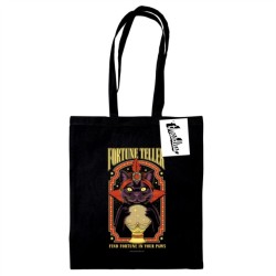 Thiago Correa (Fortune Teller) Black Tote Bag