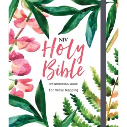 NIV Bible for Journalling and Verse-Mapping: Floral