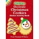 Glitter Decorate Christmas Cookies Sticker Activity Book