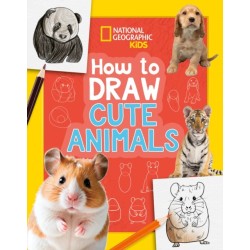 How to Draw Cute Animals: A Step-by-Step Learn to Draw Book for Kids Aged 6+