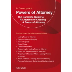 An Emerald Guide to Powers of Attorney