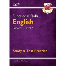 Functional Skills English: Edexcel Level 2 - Study & Test Practice