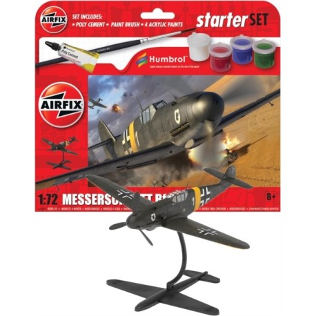 Airfix STARTER SET - MESSERSCHMITT BF109F-4 Model Toy