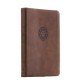 NKJV, Thinline Bible Youth Edition, Leathersoft, Brown, Red Letter, Comfort Print: Holy Bible, New King James Version