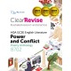 ClearRevise AQA GCSE English Literature: Power and conflict
